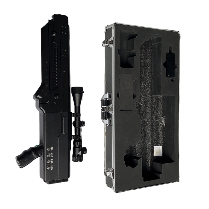  噶尔手持便携式枪型低空防御反制四通道A型