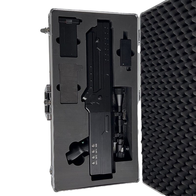  噶尔手持便携式枪型低空防御反制四通道B型