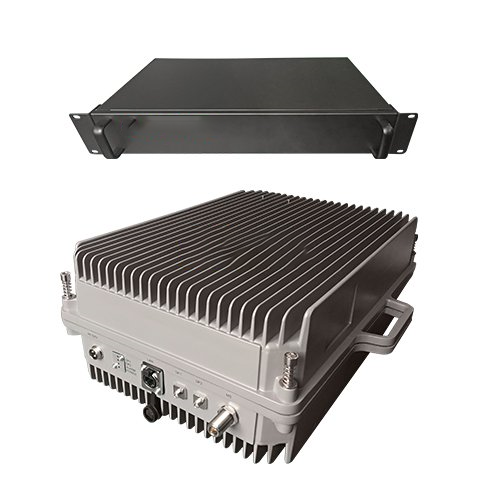  噶尔TETRA800数字警用集群数字光纤直放站远近端机