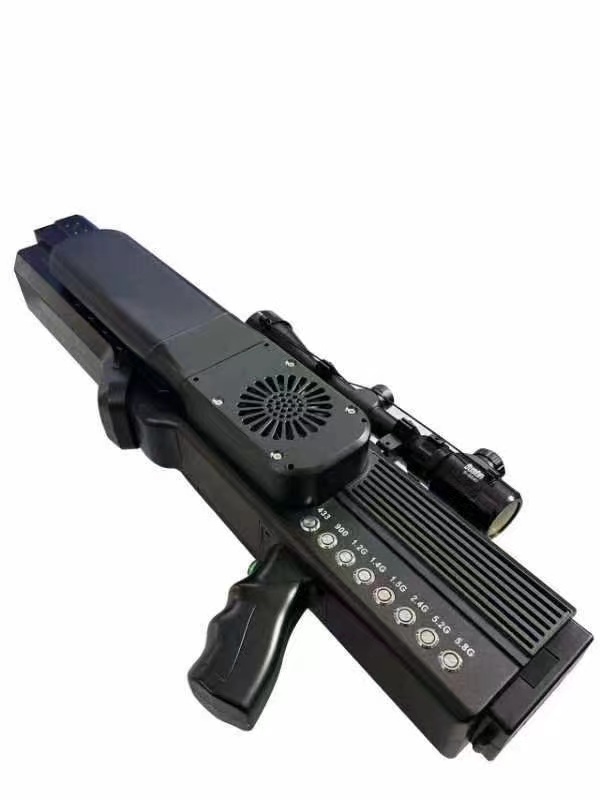  噶尔手持便携式枪型低空防御反制八通道